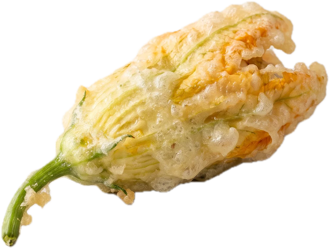 Fiore di zucca fritto